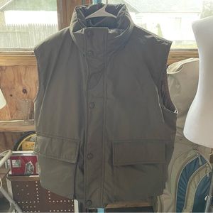 Cabela’s Goose Down Vest Men’s Green Size L Puffer Hunting Fishing